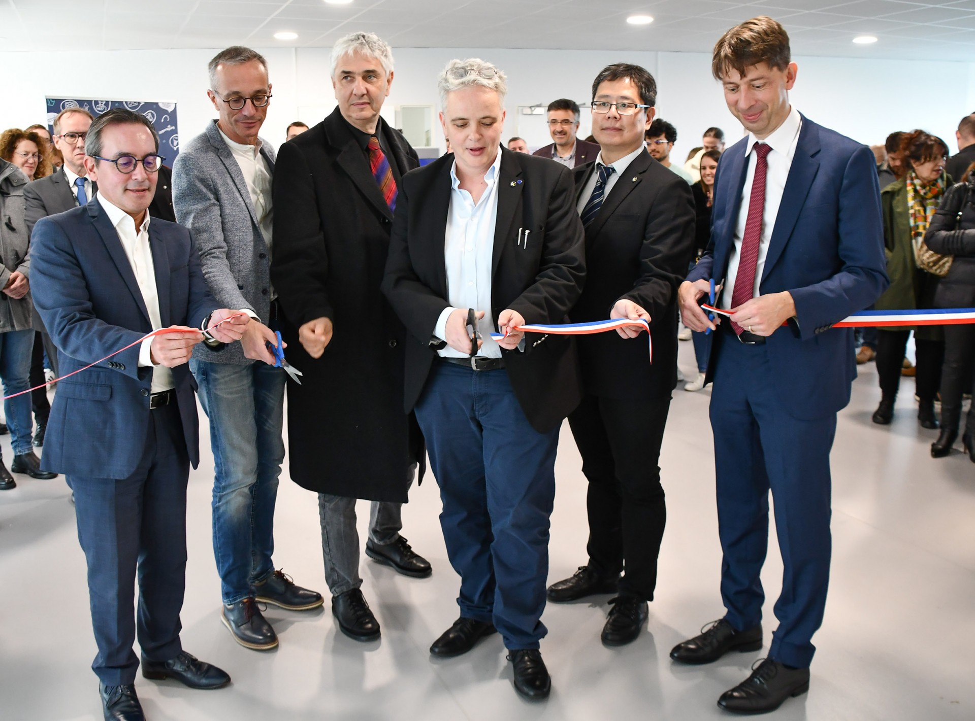 Inauguration halle technique