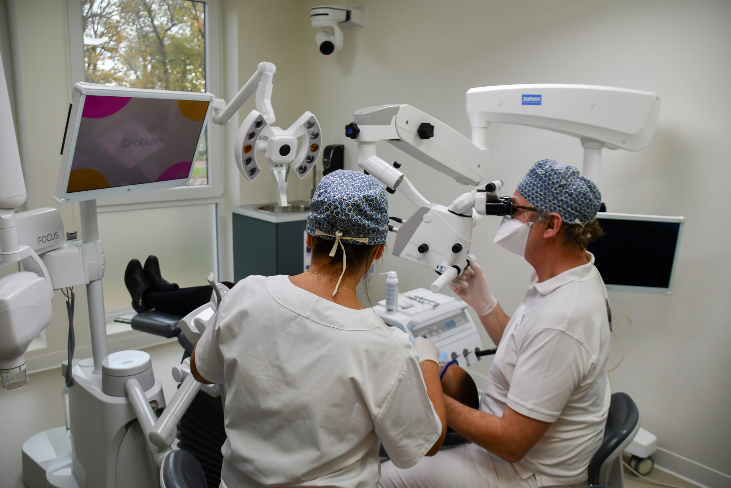 Cabinet dentaire de démonstration